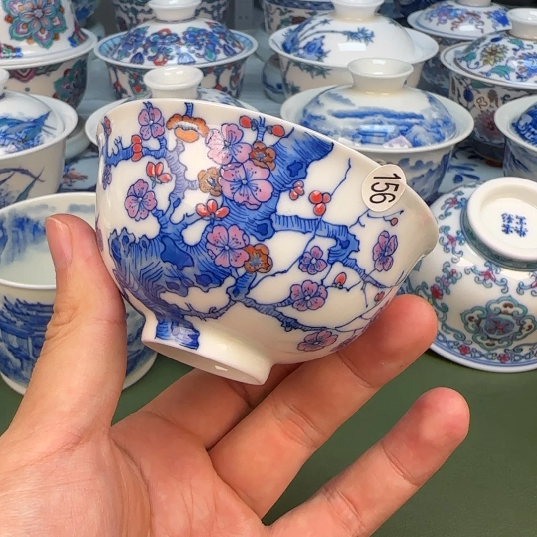 彦祖纯手工手绘茶具156