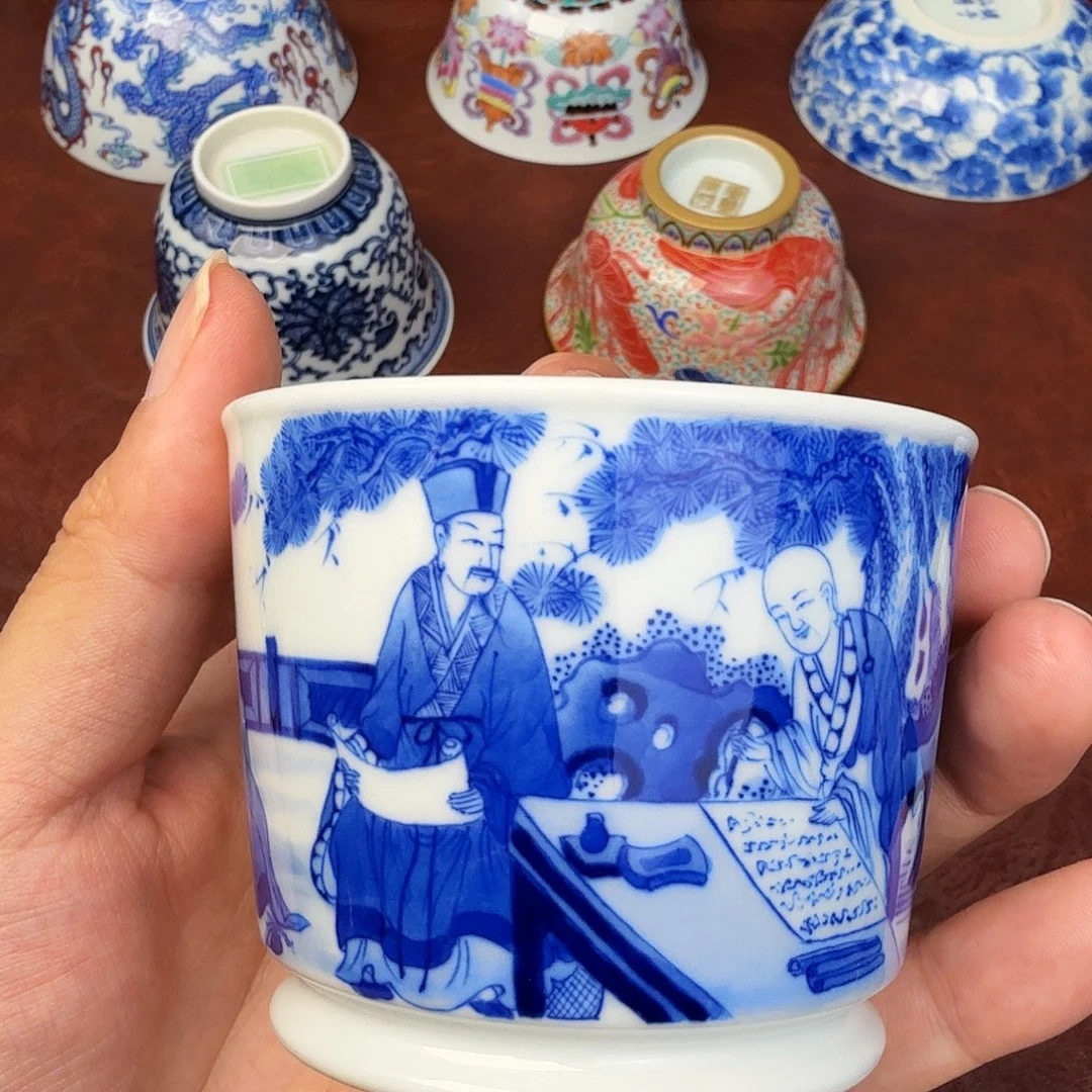 看***看现代景德镇全手工全手绘陶瓷