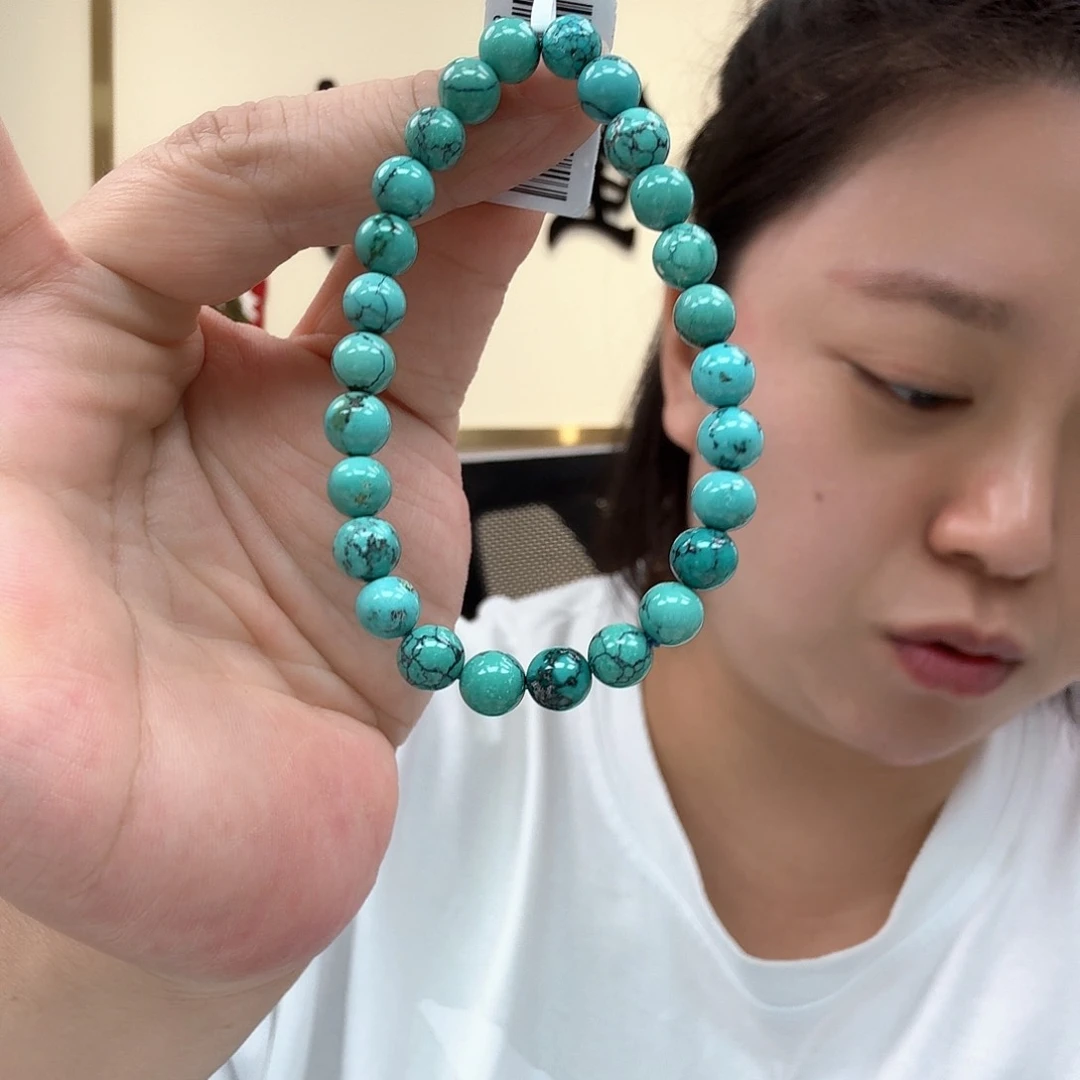 未镶嵌绿松石珠宝奇石天**祥72