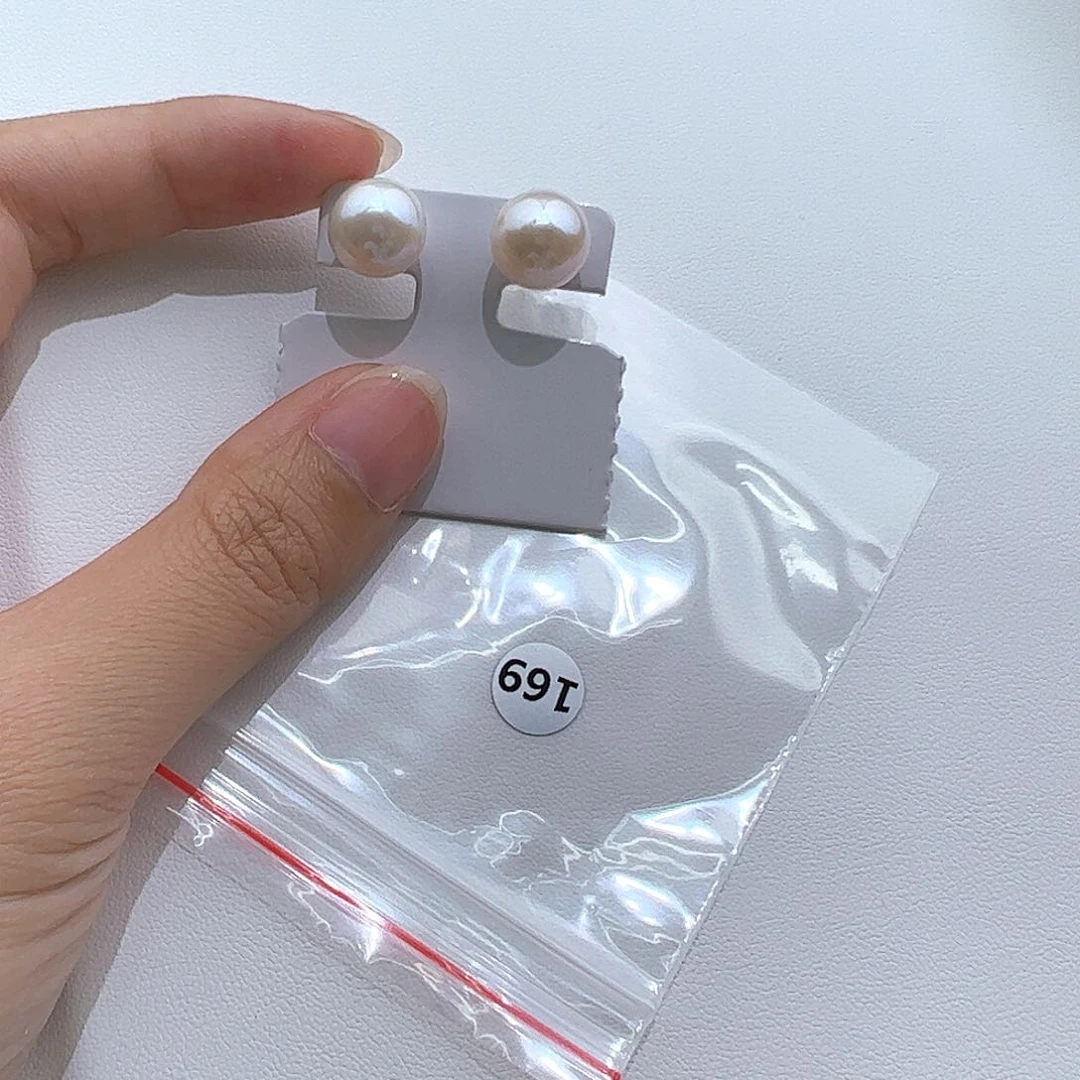 银S925镶嵌淡水珍珠耳饰