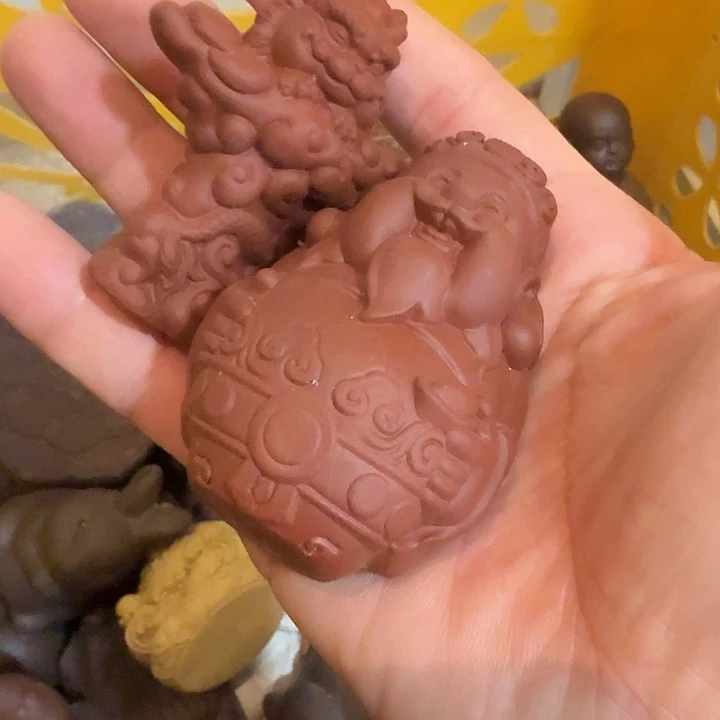 紫砂茶宠雕塑瑕疵茶宠