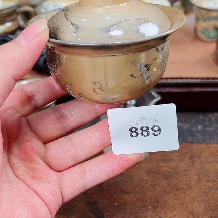 沁庐柴窑古法柴烧全手工茶具