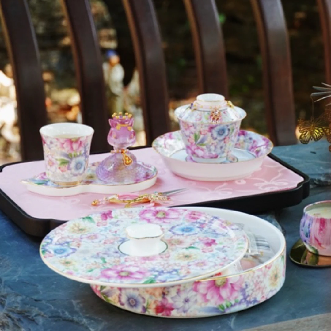 秘密花园+茶盘茶具套装