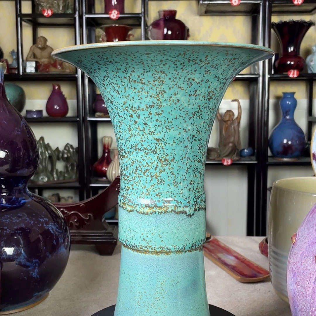 钧瓷艺术摆件炉钧