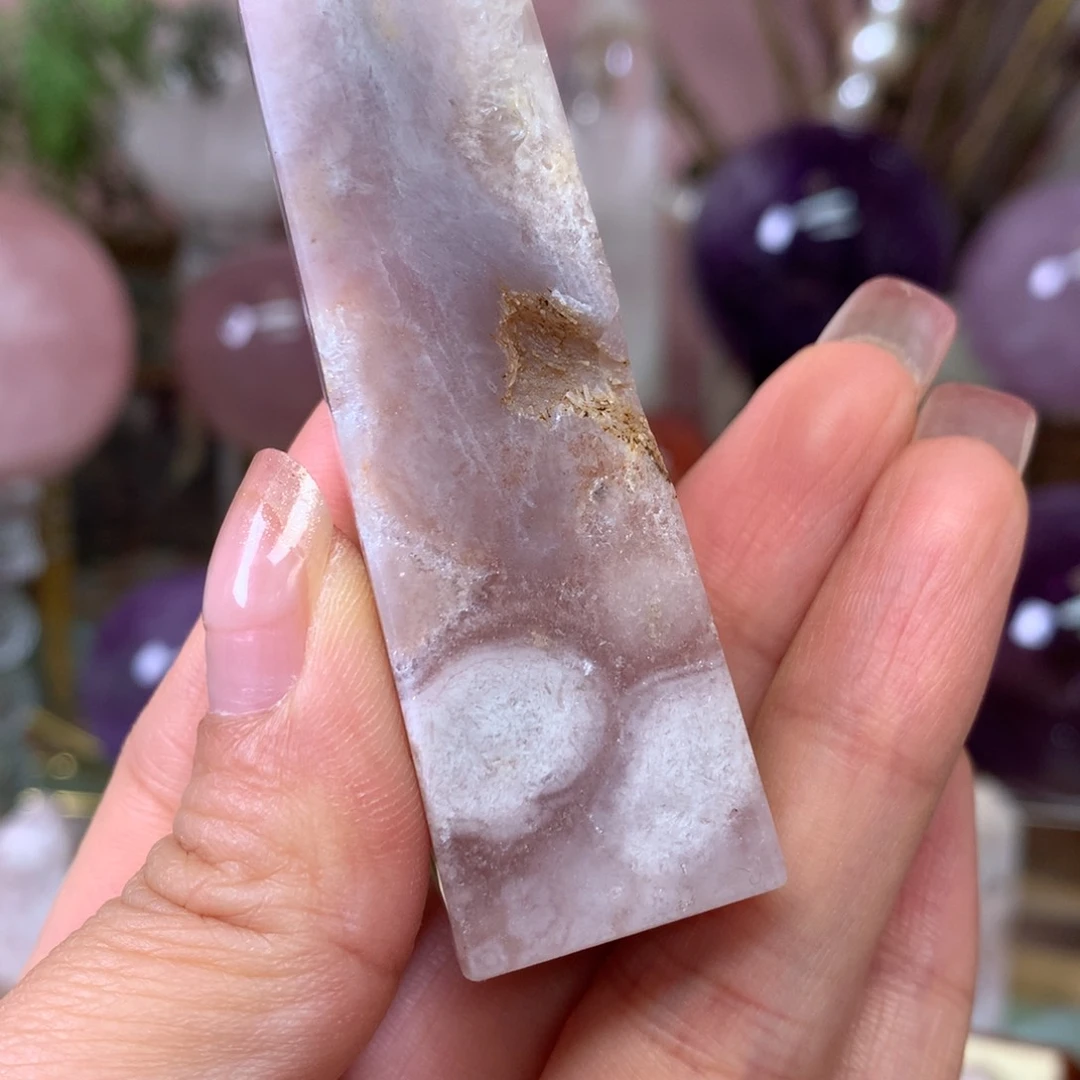 水晶珠宝半成品未镶嵌樱花