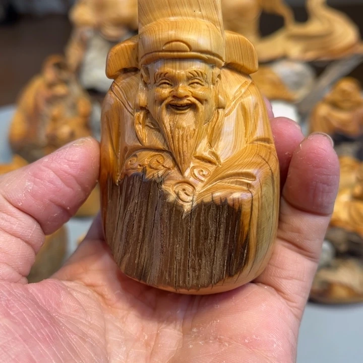 柏木（崖柏）根雕工艺摆件