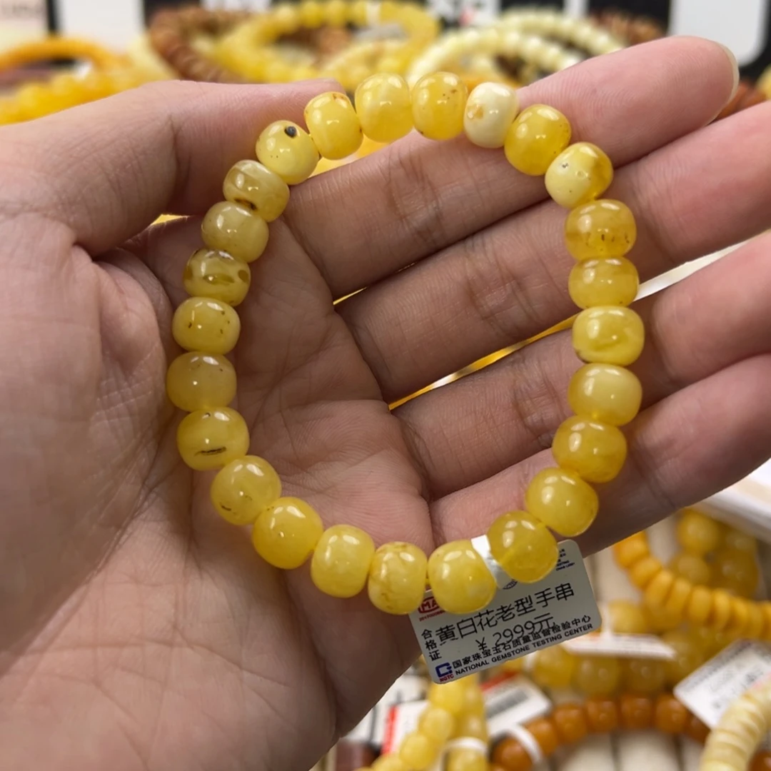 琥珀未镶嵌珠宝奇石