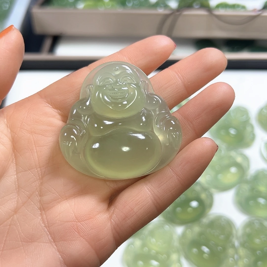 宋***蛇纹石玉未镶嵌颈饰