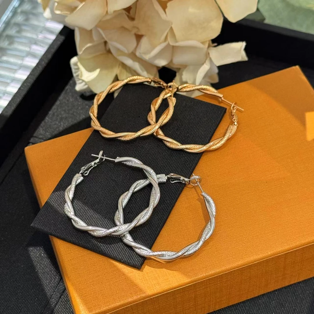 【智美abby rose】个性耳饰圈圈金色耳环 ES1578