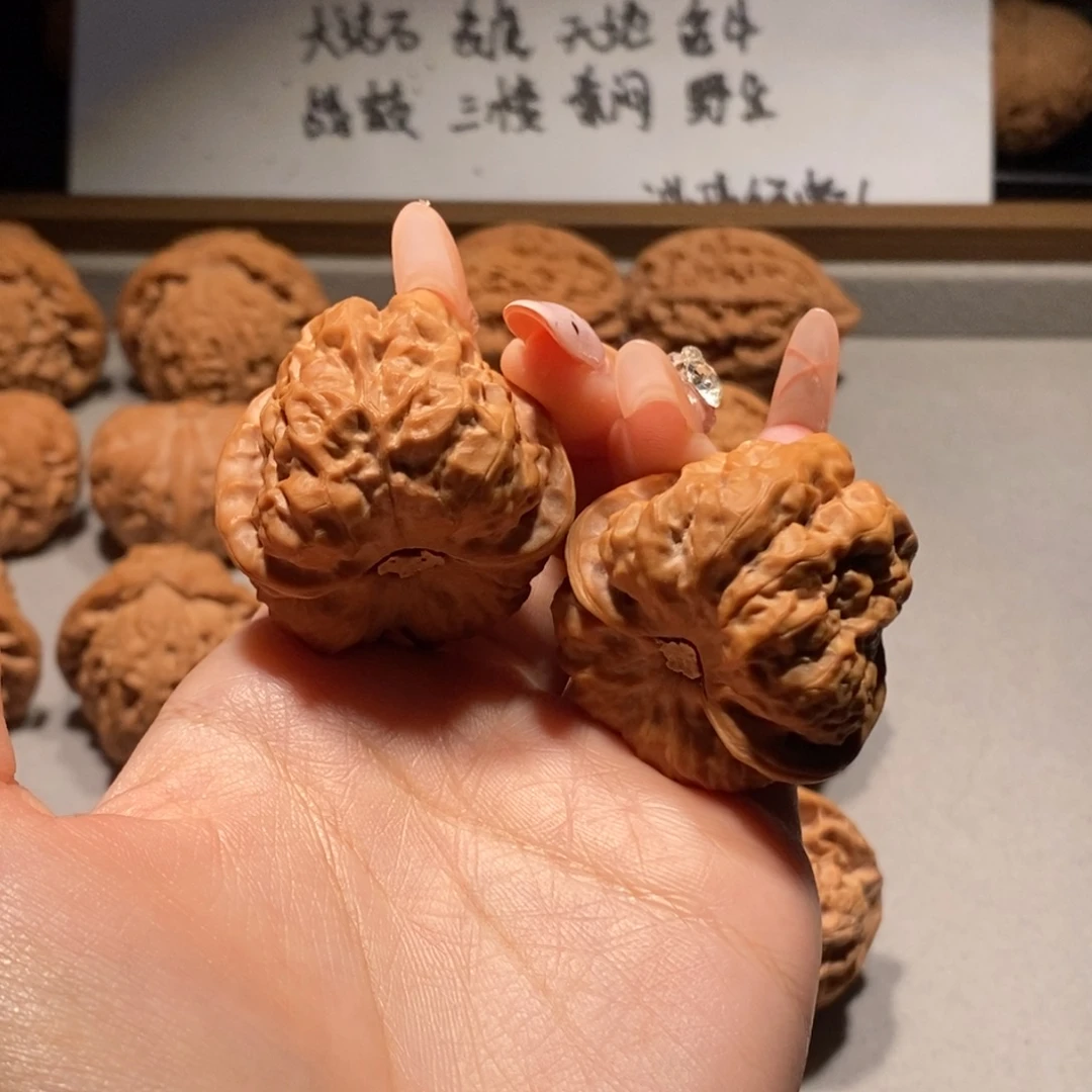 核桃手串/手链微修尖37蛤蟆头