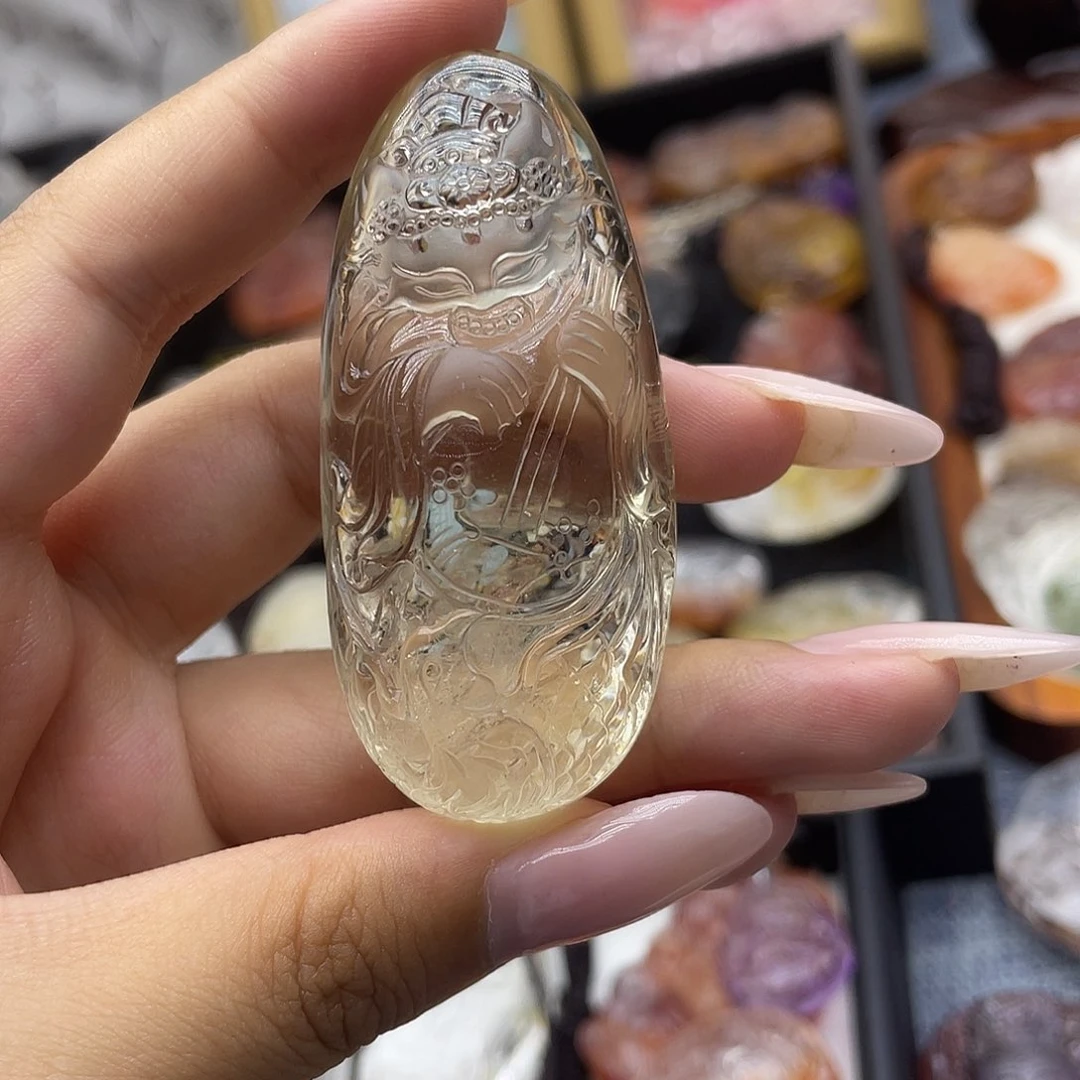 颈饰未镶嵌水晶天然