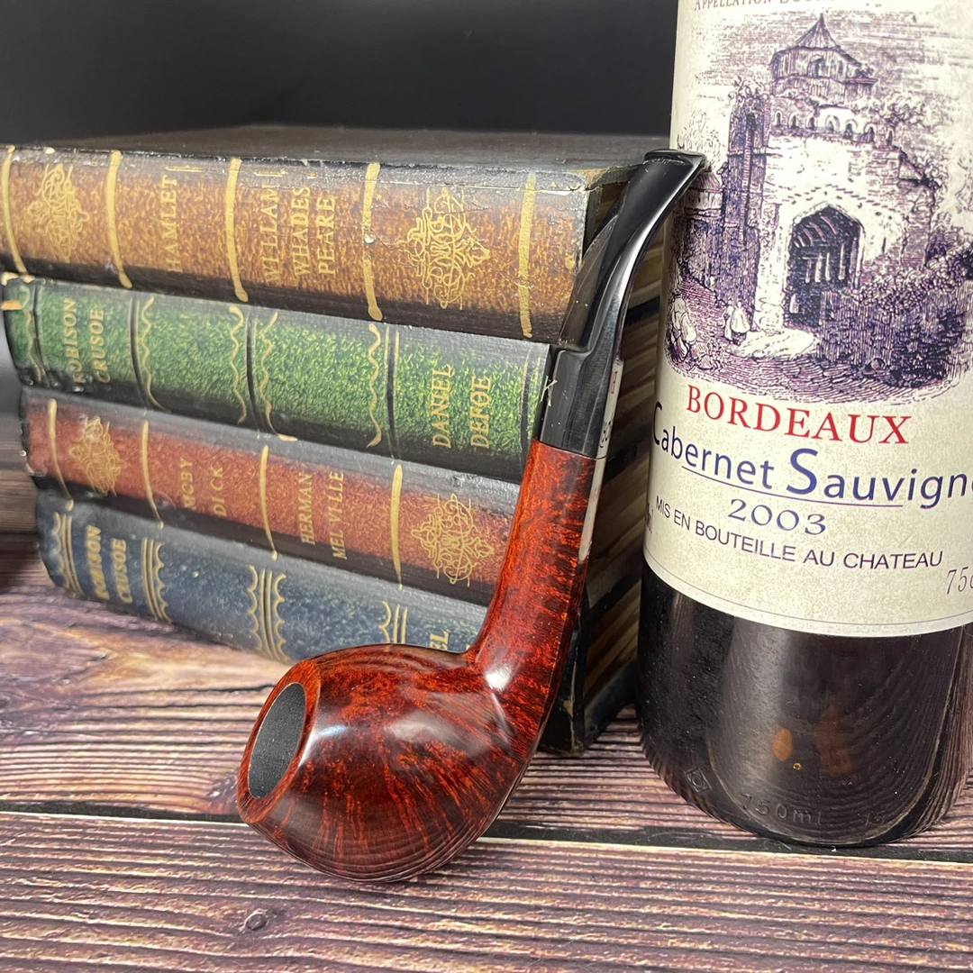 意大利克里斯蒂安森手工郁金香烟斗男士商务礼品