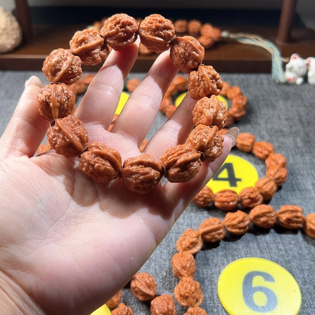 文玩核桃手串小金蟾