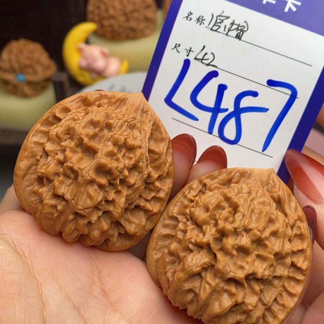 文玩核桃吊坠官帽
