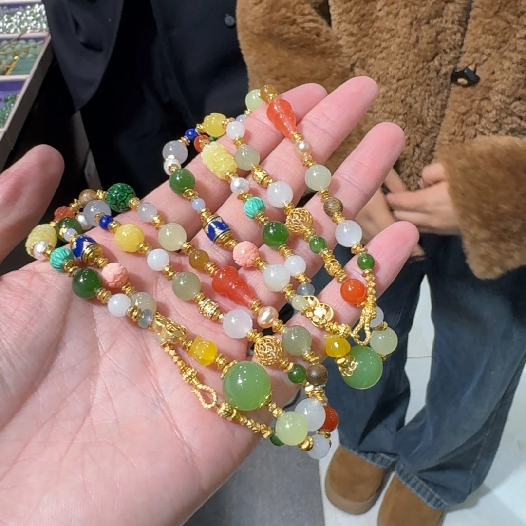 和田玉未镶嵌颈饰1226淼淼代购不退多样性发其一