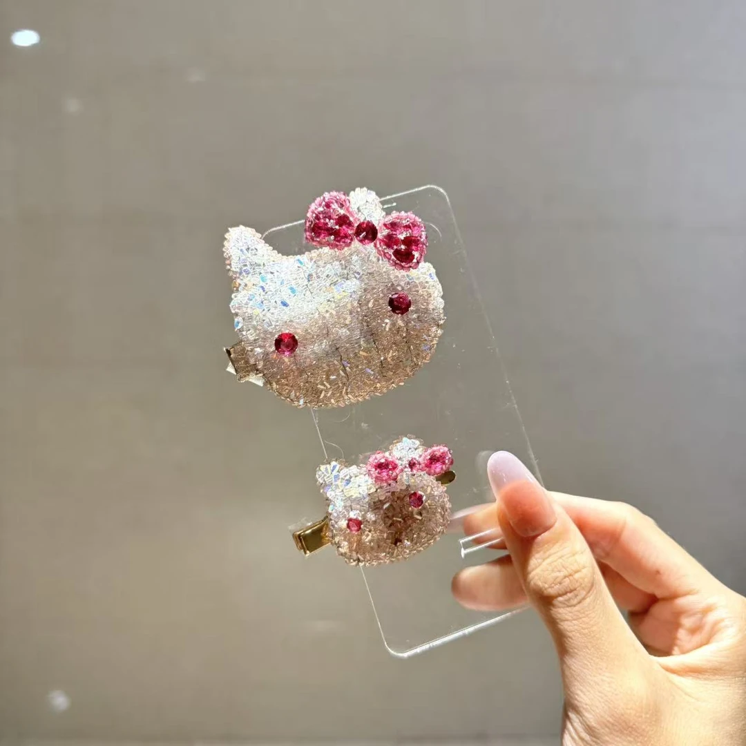 【莫奈海之星】kitty猫系列边夹设计气质高级感日常百搭款