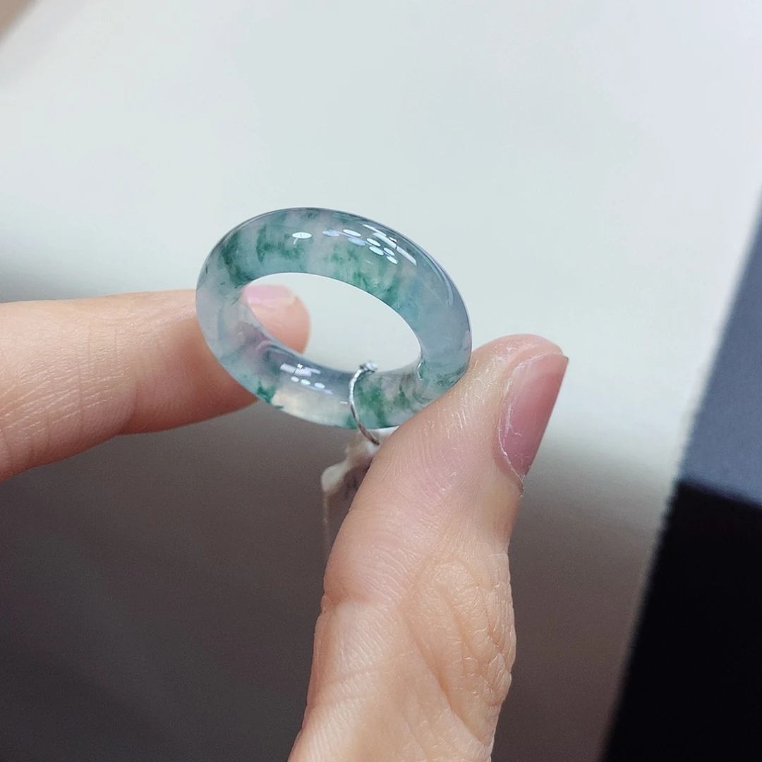 未镶嵌戒指翡翠10-11号