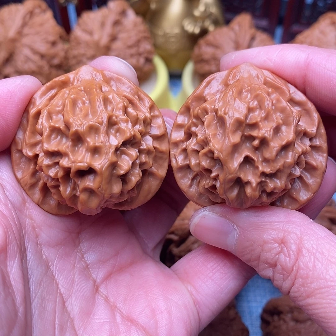 文玩核桃把件毕业全品龙鳞38.8尺