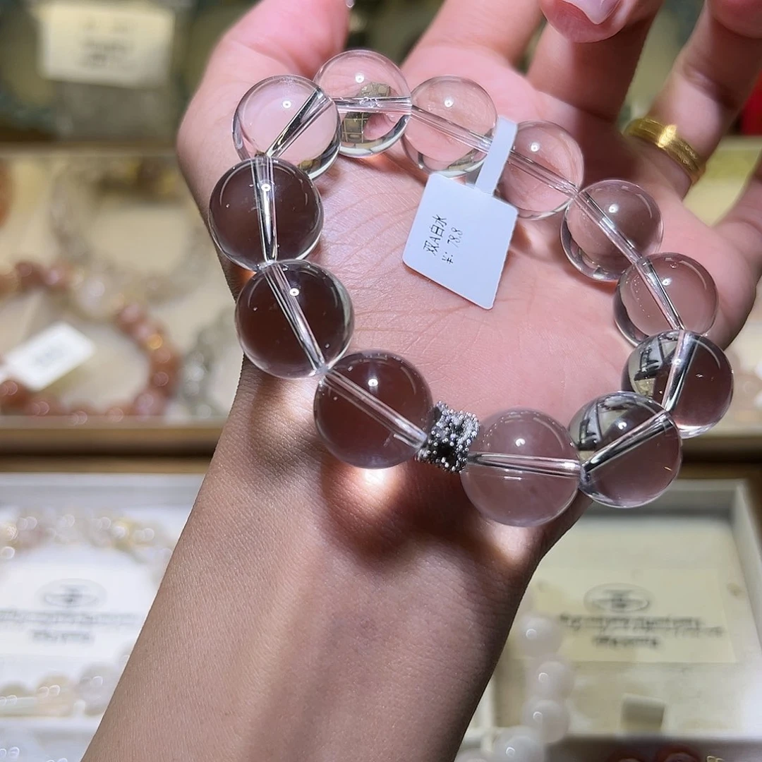 水晶手链未镶嵌小****吗 48小时鉴赏