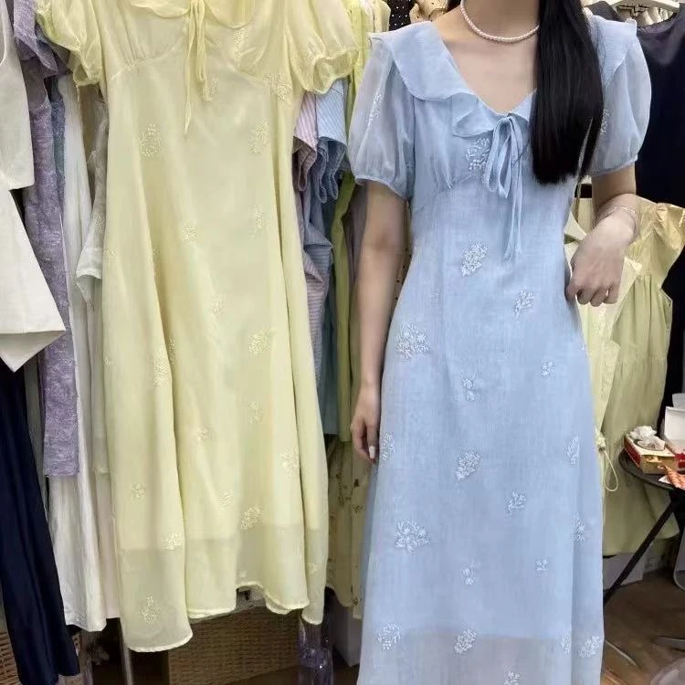 小妳XiaoNi———（新款夏印花长裙2520912）