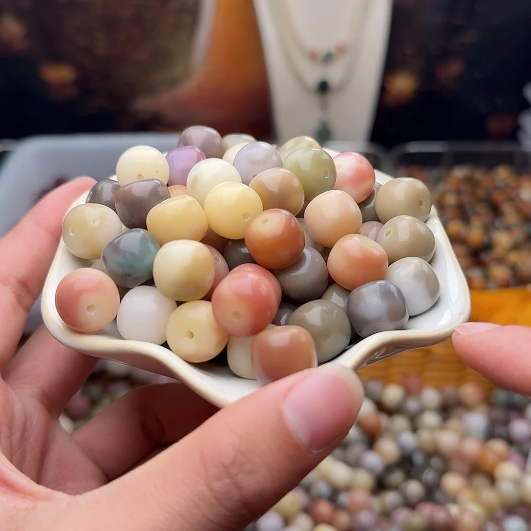 菩提根/象牙果吊坠20 颗霓虹灯 14 干磨桶