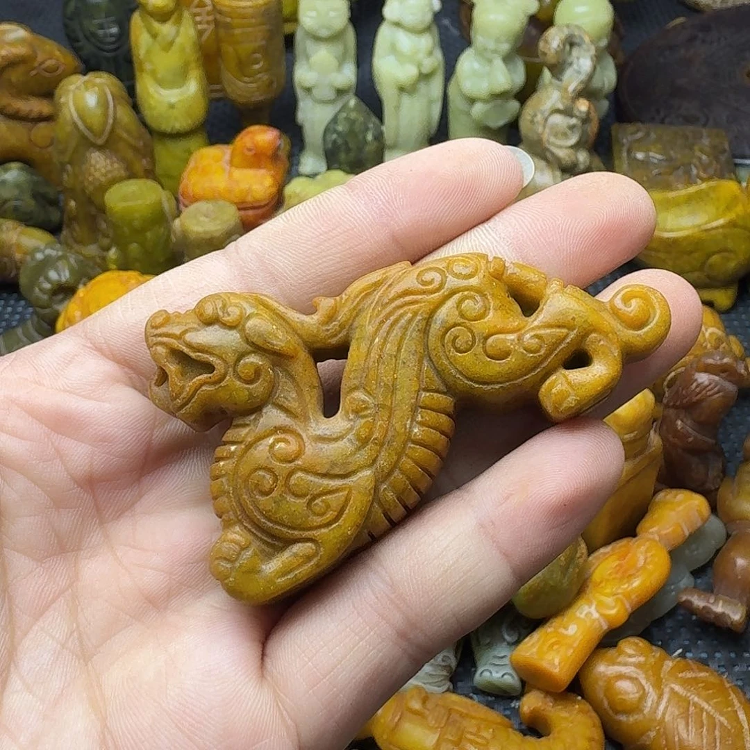 白玉菩提吊坠。。。