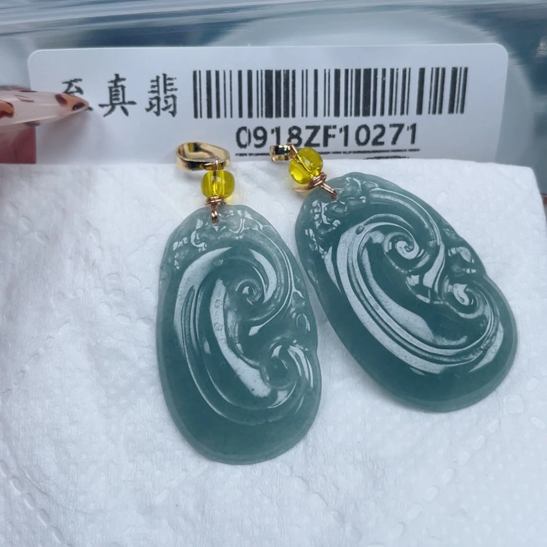 吊坠(不含链)未镶嵌翡翠