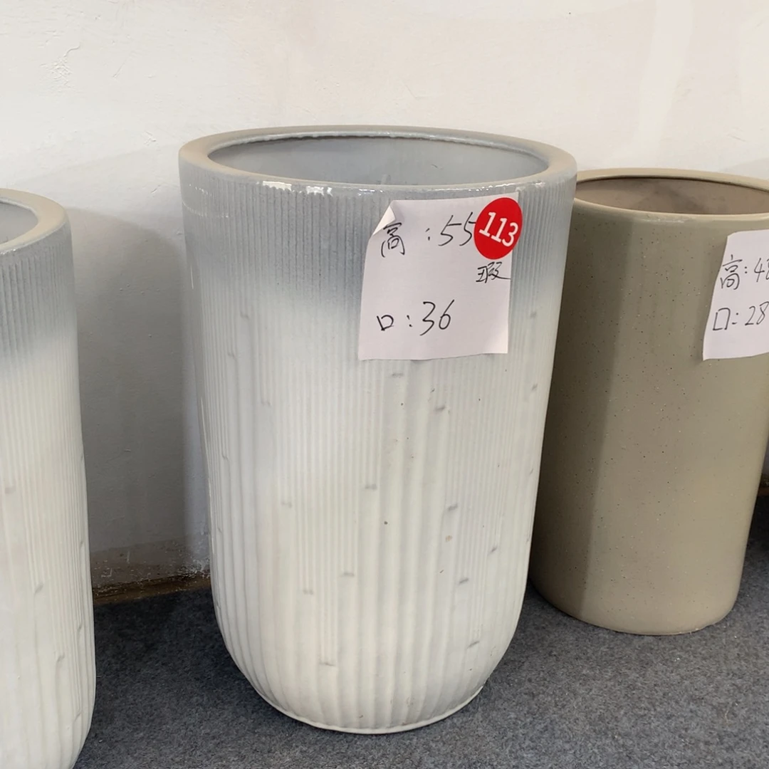 高温陶瓷花盆微瑕