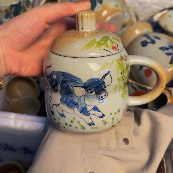 瓷片景德镇陶瓷手工手绘
