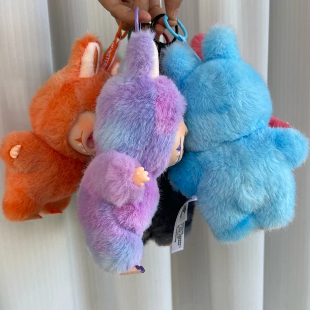 毛绒公仔玩具挂件玩偶手办潮玩超萌搪胶脸挂饰盲盒布布娃娃