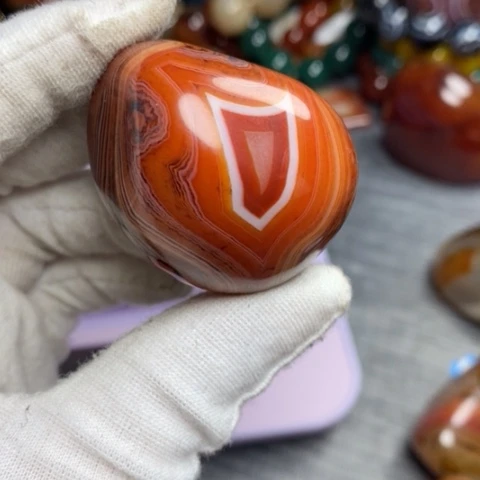 玛瑙/玉髓珠宝奇石未镶嵌追***j