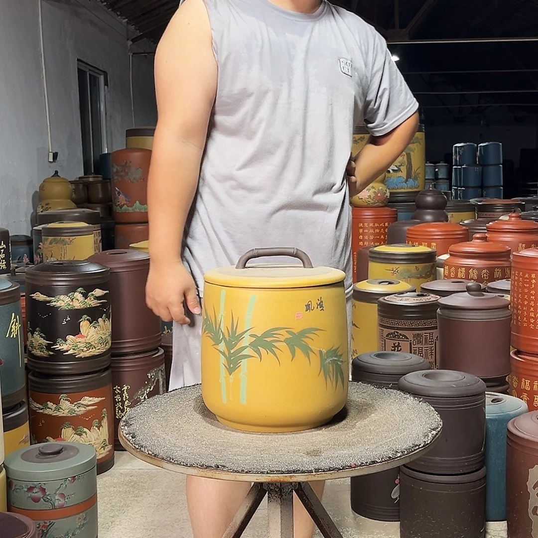茶叶罐紫砂茶叶罐
