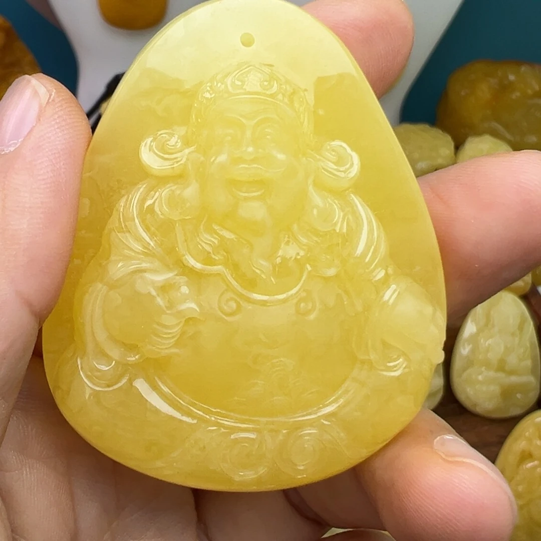 蜜蜡吊坠(不含链)未镶嵌