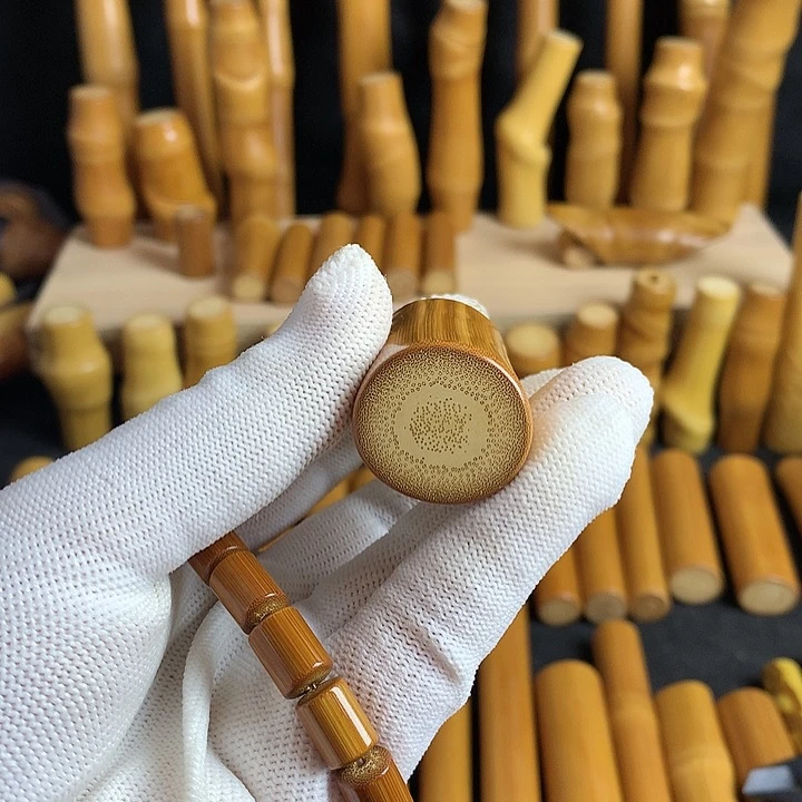 【闪购商品】古***馆实心玉竹红皮墩墩