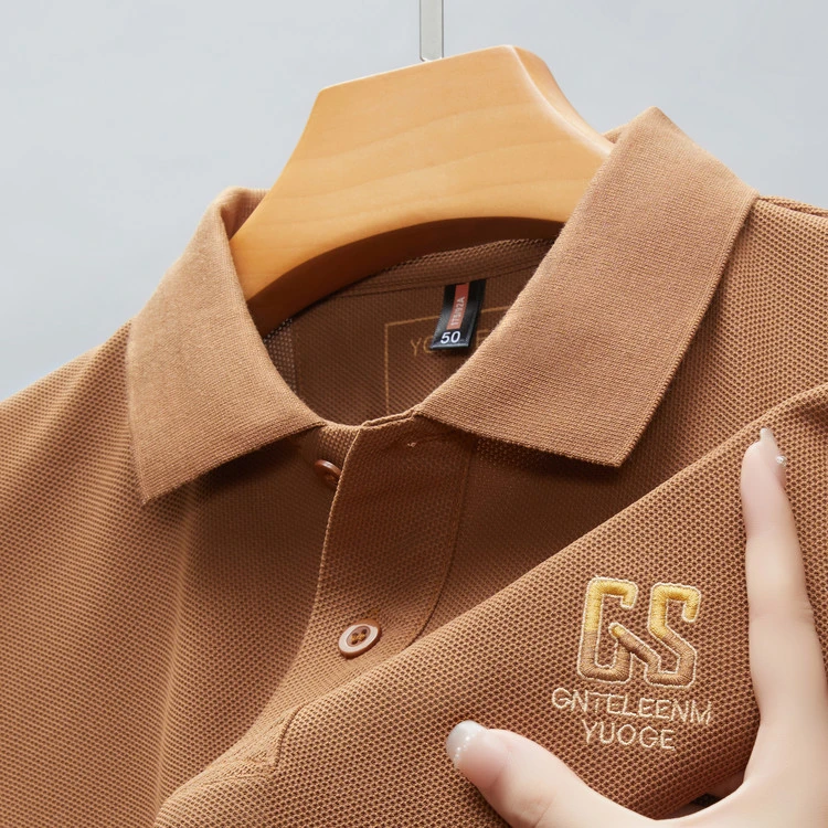 5-男士棉短袖夏季吸汗透气商务休闲POLO