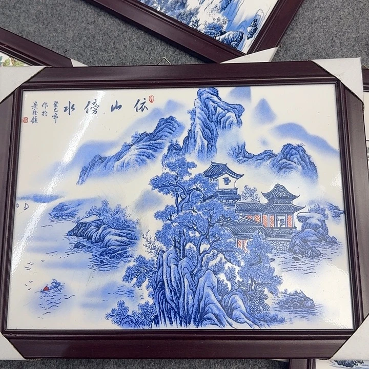 摆件瓷板画瓷板画