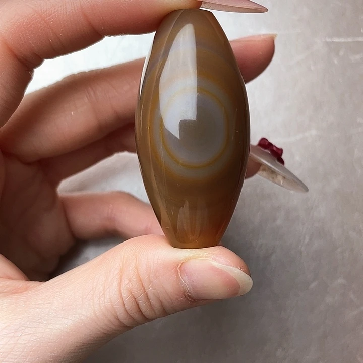 玛瑙/玉髓颈饰未镶嵌张*平