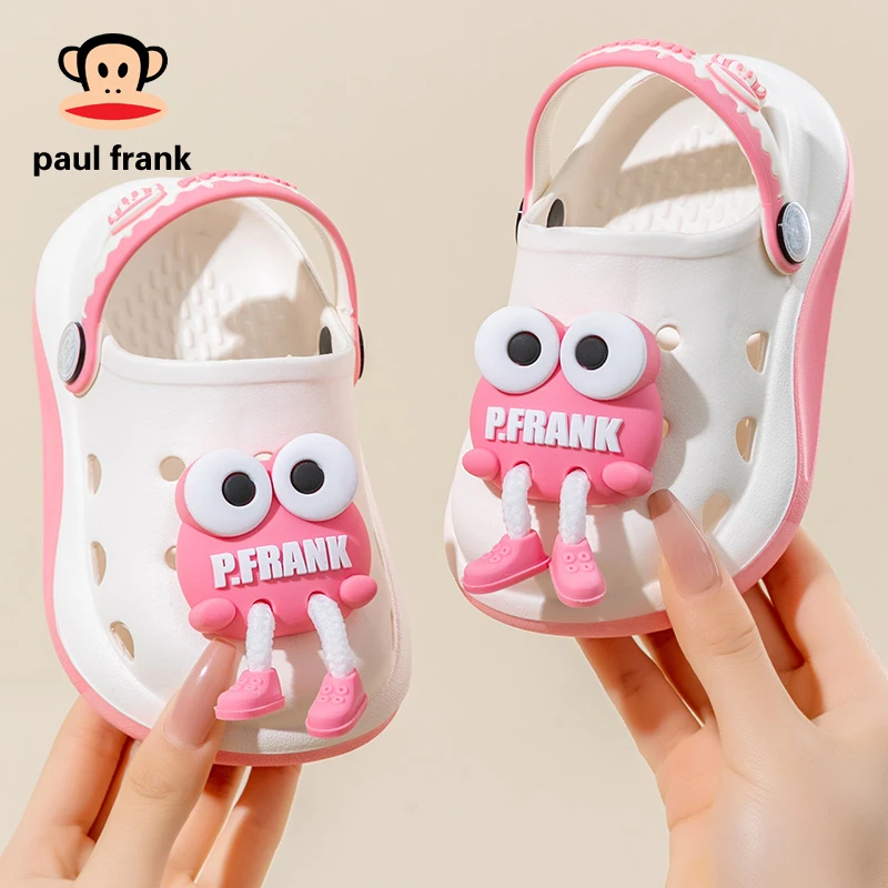 大嘴猴儿童凉拖鞋夏季外穿防滑户外沙滩可爱卡通EVA软底洞洞鞋女