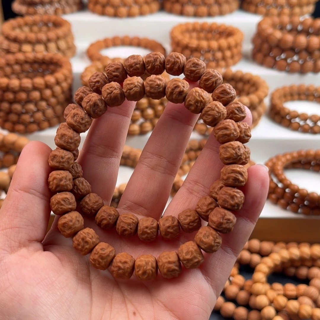 猴头核桃手串无暇游龙