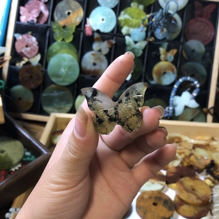 岫玉未镶嵌岫玉挂件