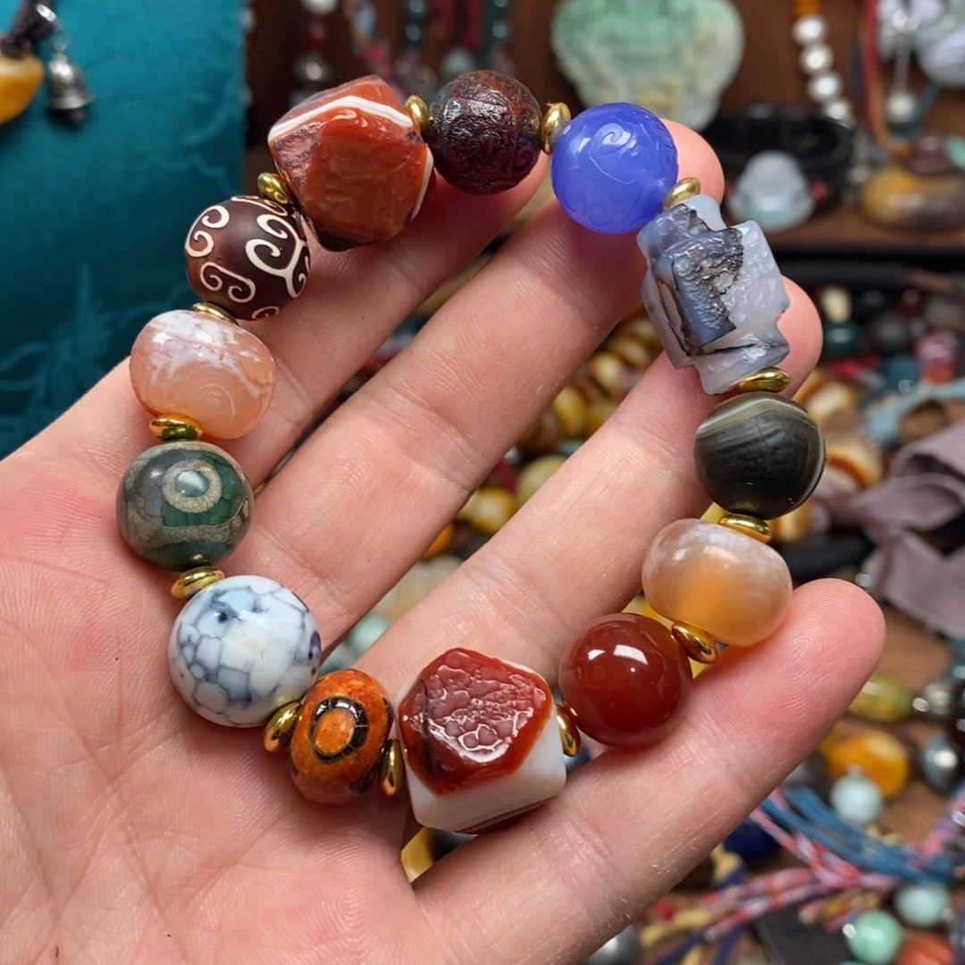 未镶嵌手链玛瑙/玉髓