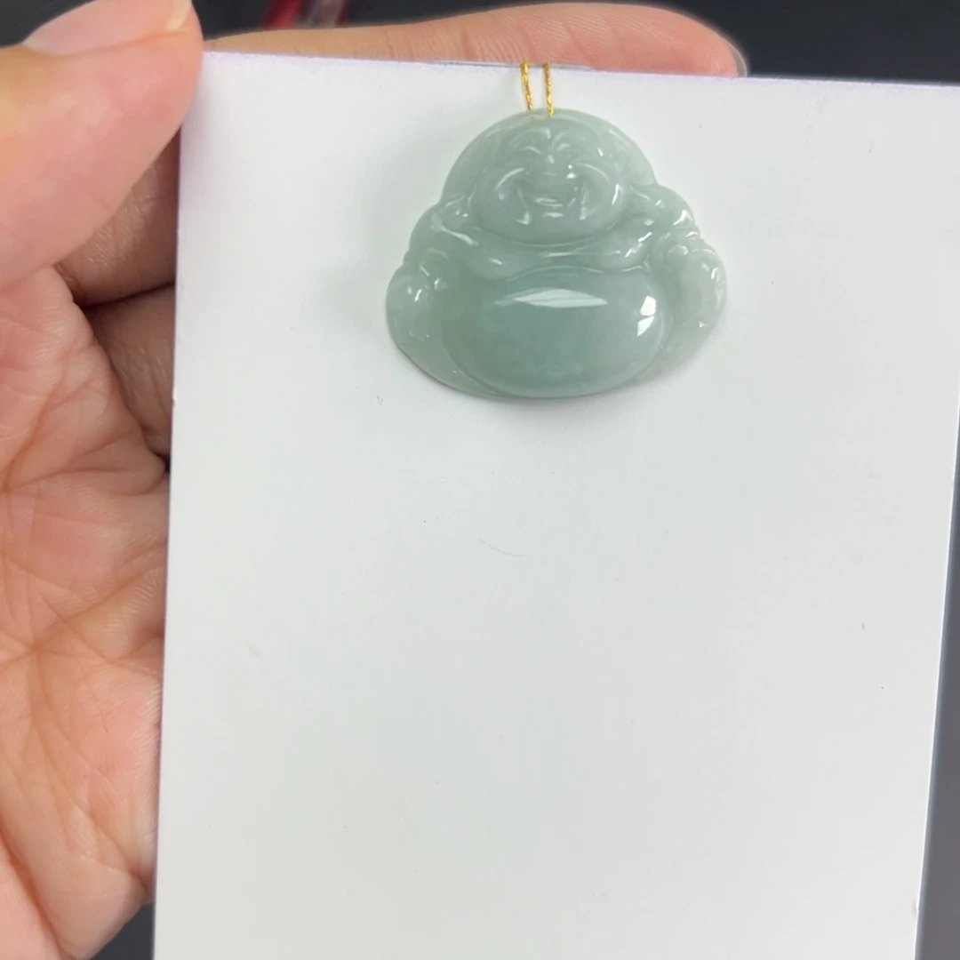 颈饰未镶嵌翡翠佛公