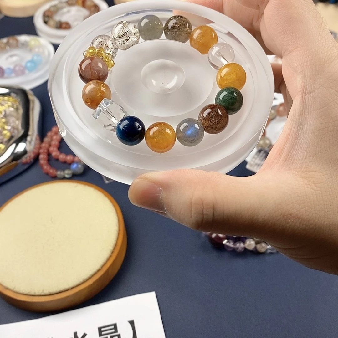 银S925镶嵌手链水晶