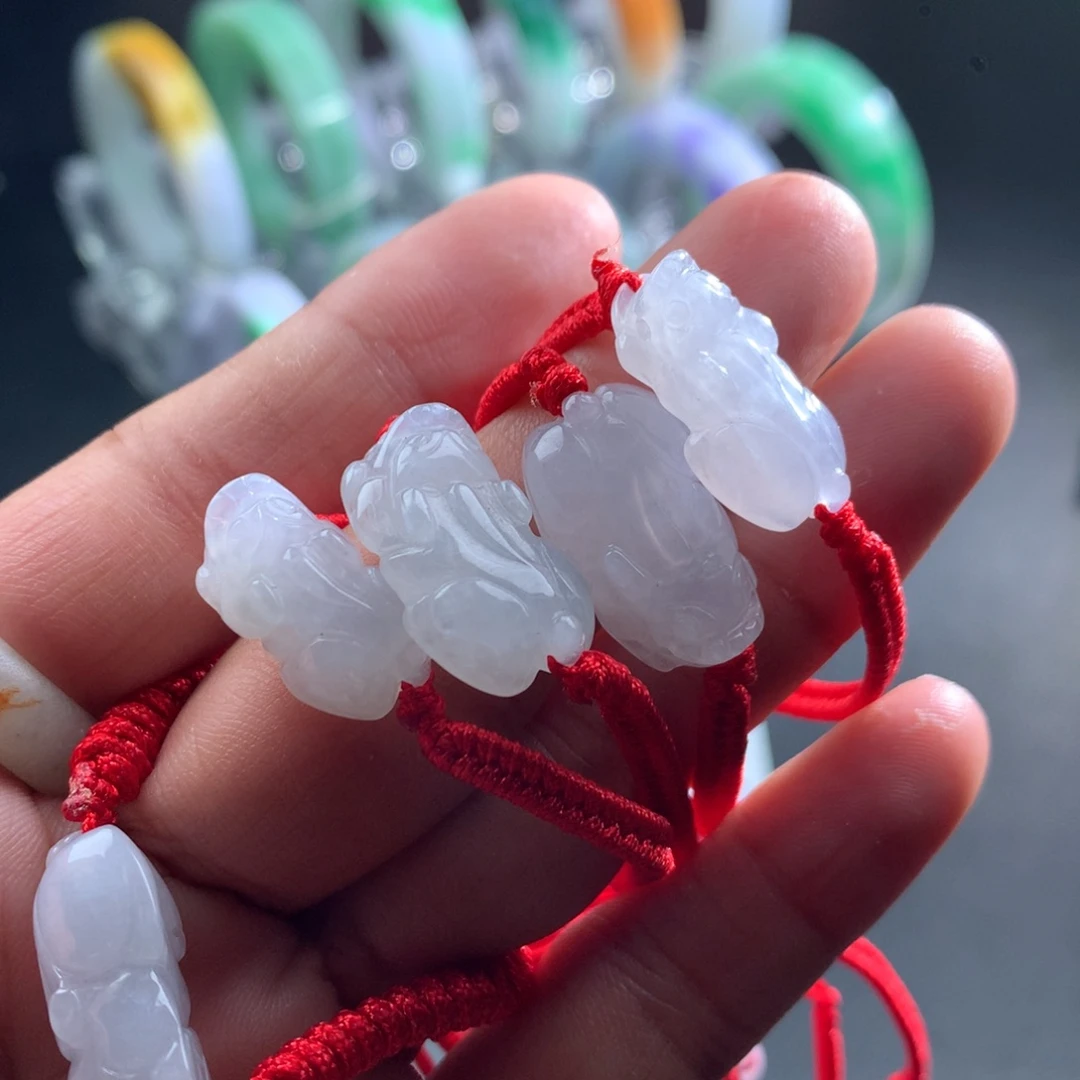 翡翠未镶嵌手绳翡翠