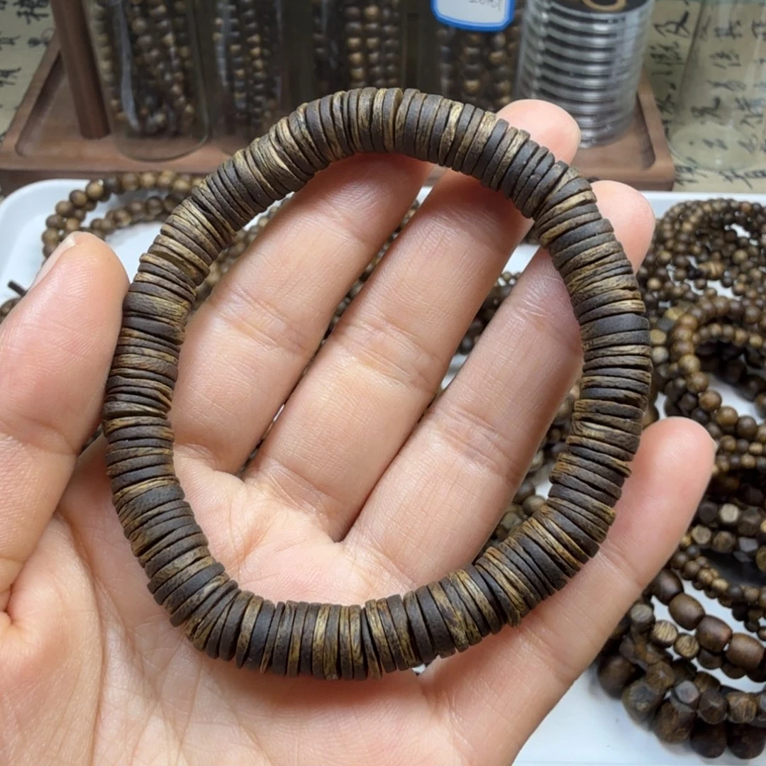 沉香沉香碎屑卡8沉水片片珠