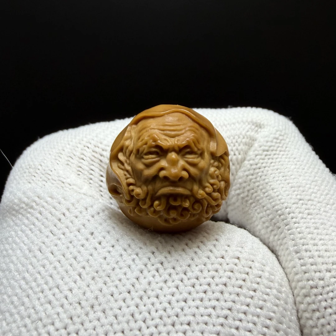 猴头 御龙达摩 雕刻 单颗 配饰 全品16mm