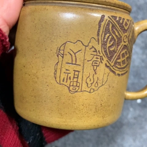 ¥***¥紫砂茶壶陶瓷摆件爱好者摆件