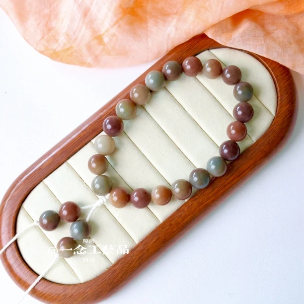 原创手作 敦煌糖豆14mm手持 菩提根
