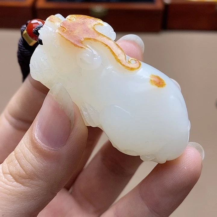 和田玉挂件未镶嵌9****8F