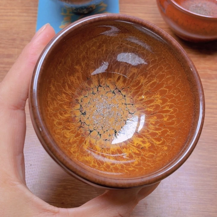 茶盏建窑建盏主人杯